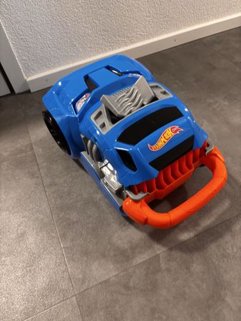 Hot Wheels Aufbewahrungskoffer blau guter Zustand