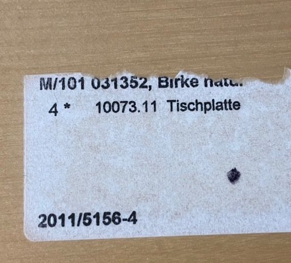 USM Scrivanie: USM Haller Tisch 175x100 Buche – Usato da Grenchen venduto da Design-Outlet 9