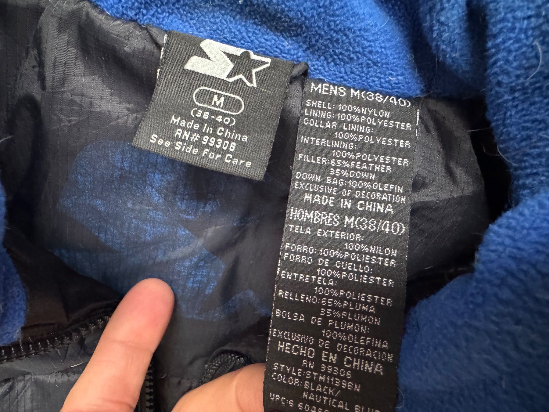 Starter Jacken: Starter winter down jacket MEN SZ M – Gebraucht aus Neuchâtel von _Easy_to_Find_ 2
