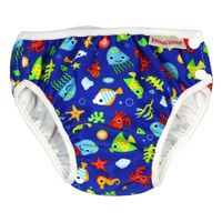 Imse Vimse Badewindel/Couche piscine 11-14kg blue sea life