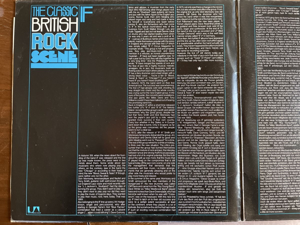 Dischi in vinile: IF - The Classic British Rock Scene – Usato da Bern venduto da rxbenx 1