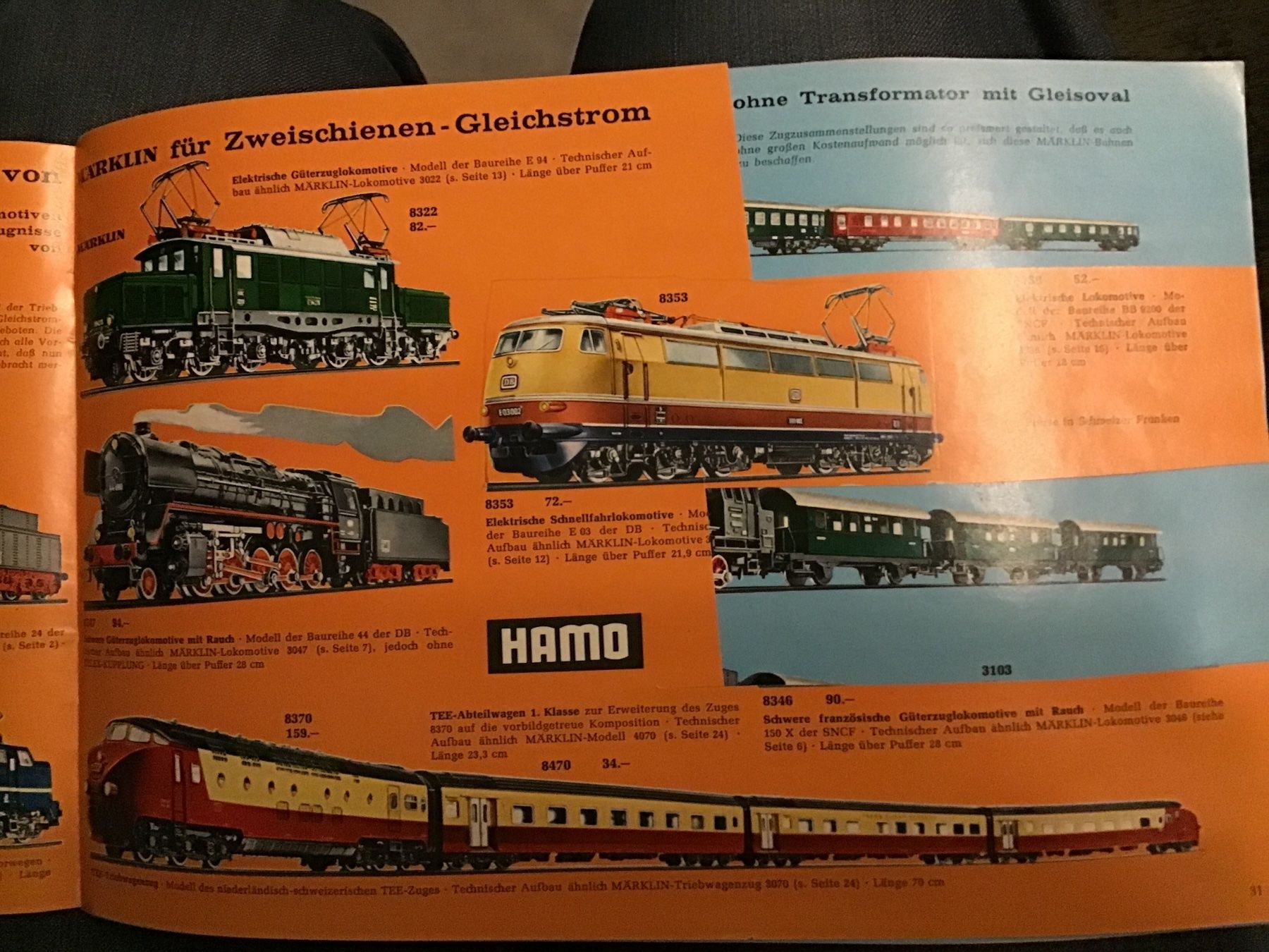 Märklin Documenti: Märklin Katalog ca. 1968 mit fehlendem Umschlag, – Usato da Scherzingen venduto da Starseller62 4
