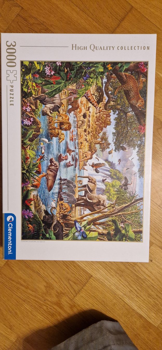 Clementoni Puzzle: Clementoni Puzzle - African Waterhole – Usato da Tann venduto da AS1994
