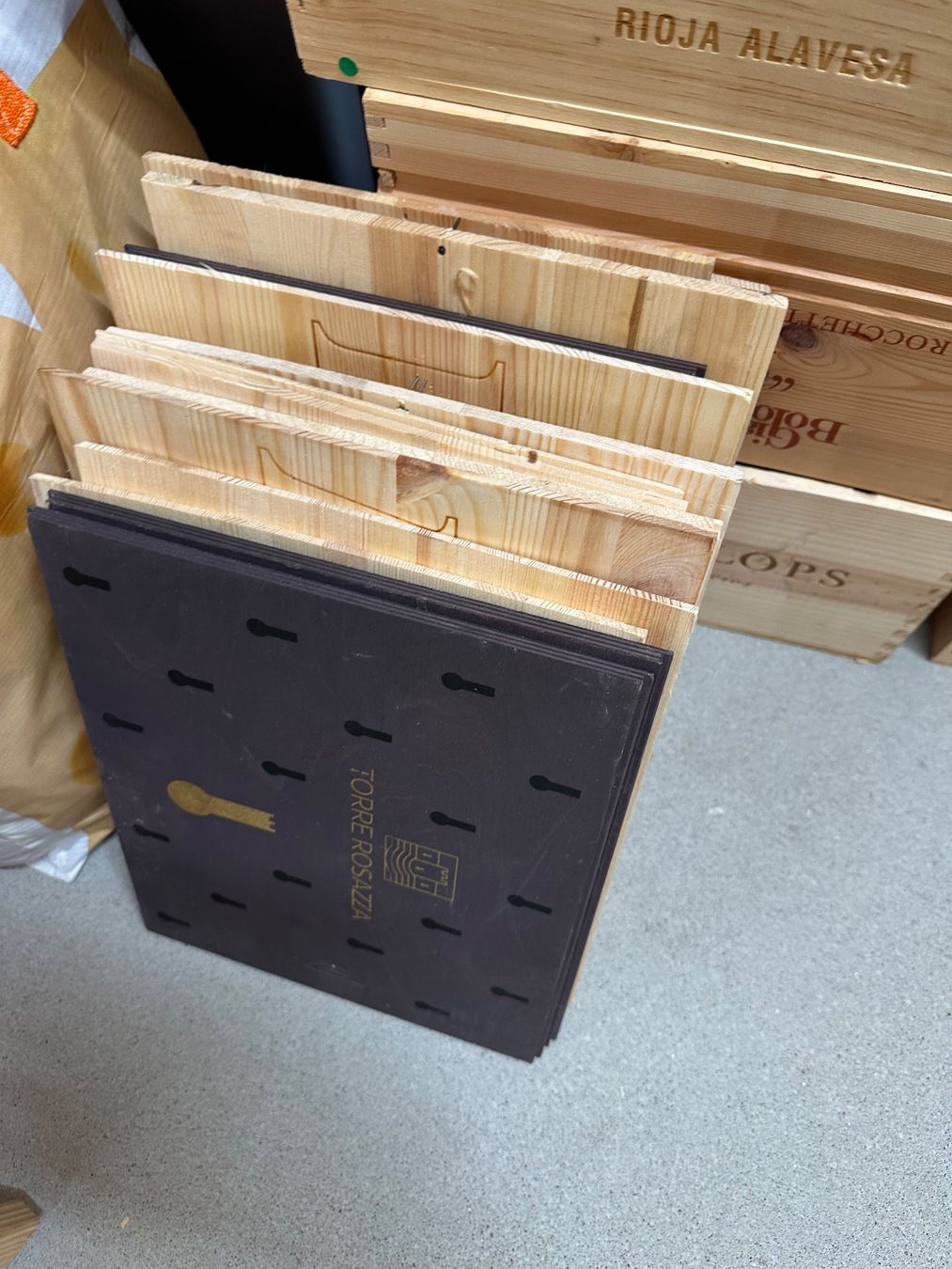 Articoli in legno: Weinkisten Deckel – Usato da Flawil venduto da Barschfreak 3