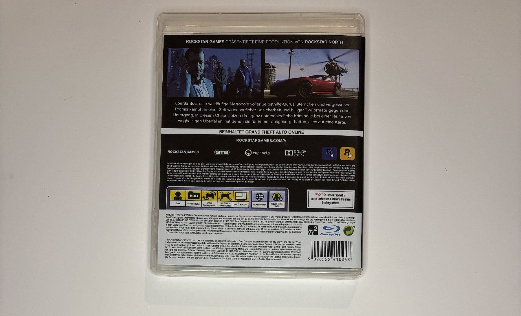 Giochi: PS3 - Grand Theft Auto V – Usato da Allschwil venduto da Bullach 2