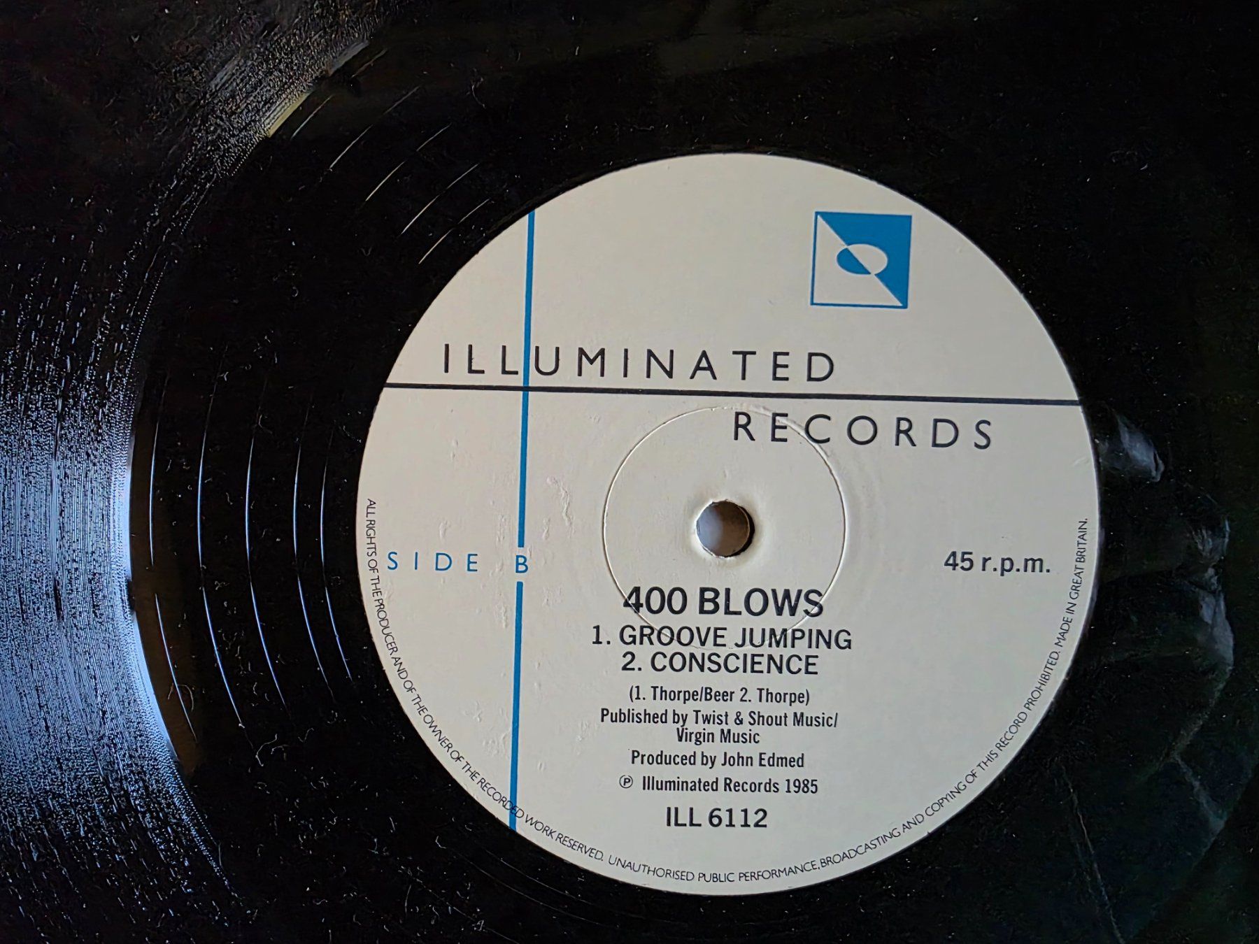 Dischi in vinile: LP 400 Blows Movin' - Illuminated 6112 – Usato da Walterswil BE venduto da Lonitti 2