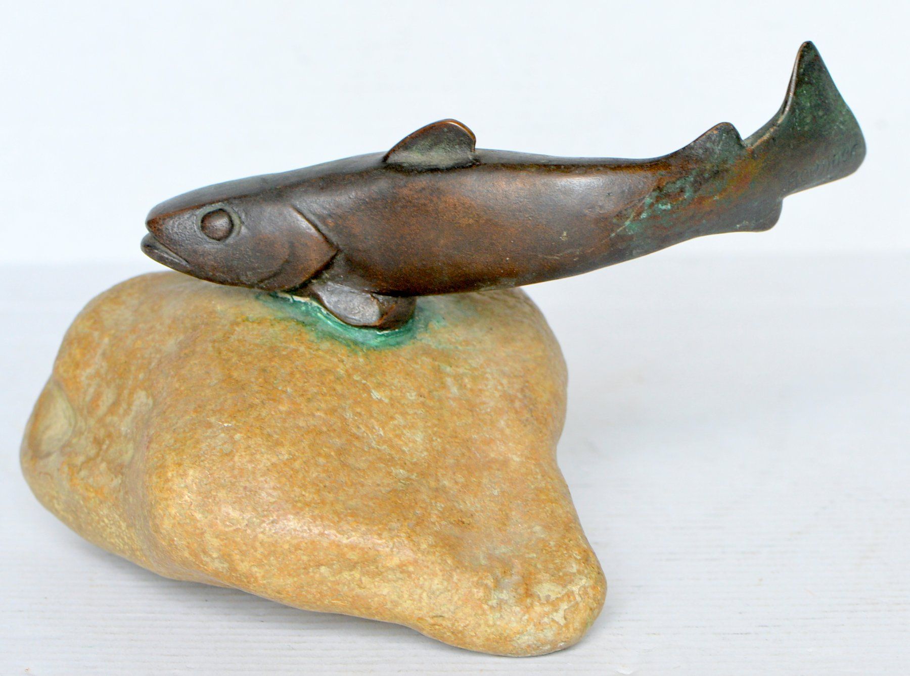 Skulpturen & Statuen: Statuette poisson signée "Reussner" – Gebraucht aus Neuchâtel von Neuchatel 5
