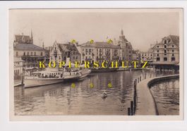 Rorschach, Hafen (mit Dampfschiff St. Gallen) /bh