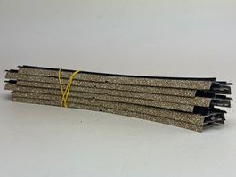 EN- Märklin 6 x gebogene Aussenkreis Gleise