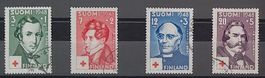 Finnland Rotes Kreuz 1948, Serie gestempelt