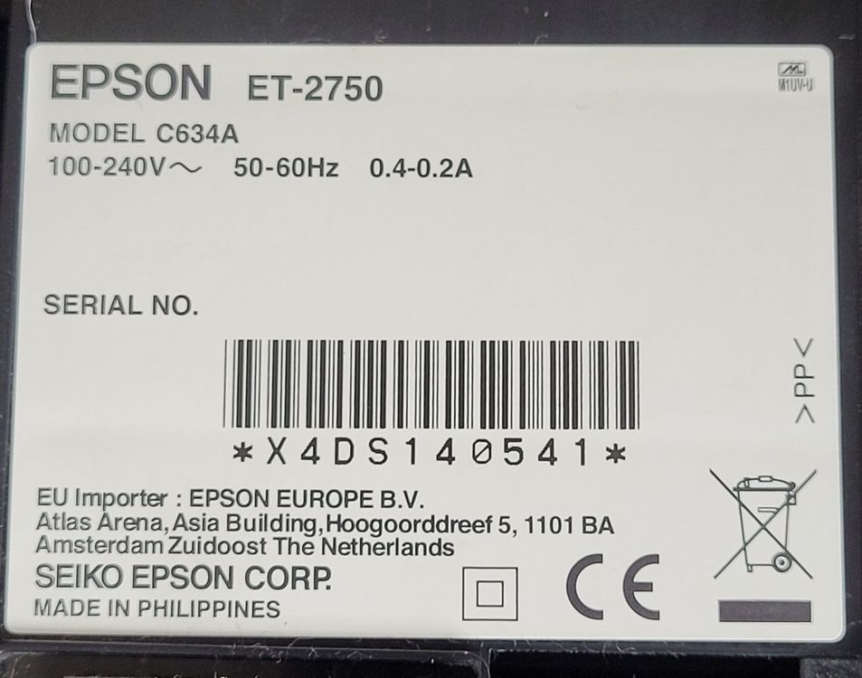 Epson Drucker Et 2750 Ecotank Tintentank Farbe Kaufen Auf Ricardo 8326
