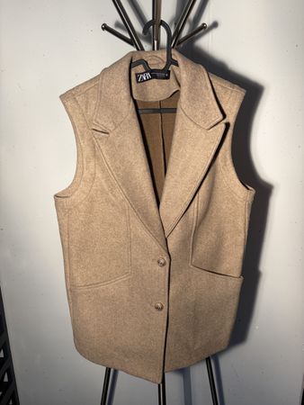 Zara Weste beige Damen Grösse XS 