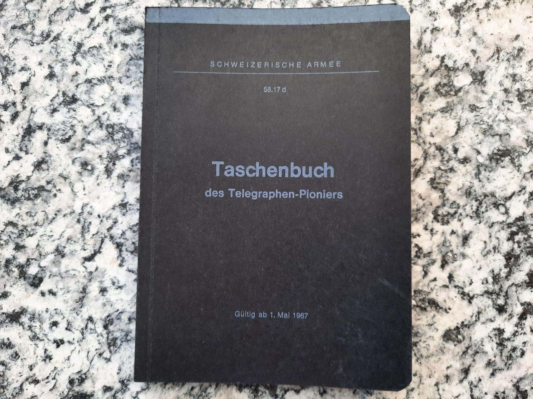 Libri: Taschenbuch des Telegraphen-Pioniers – Usato da Ruswil venduto da Sammlergeist