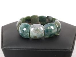 Armband aus Moosachat