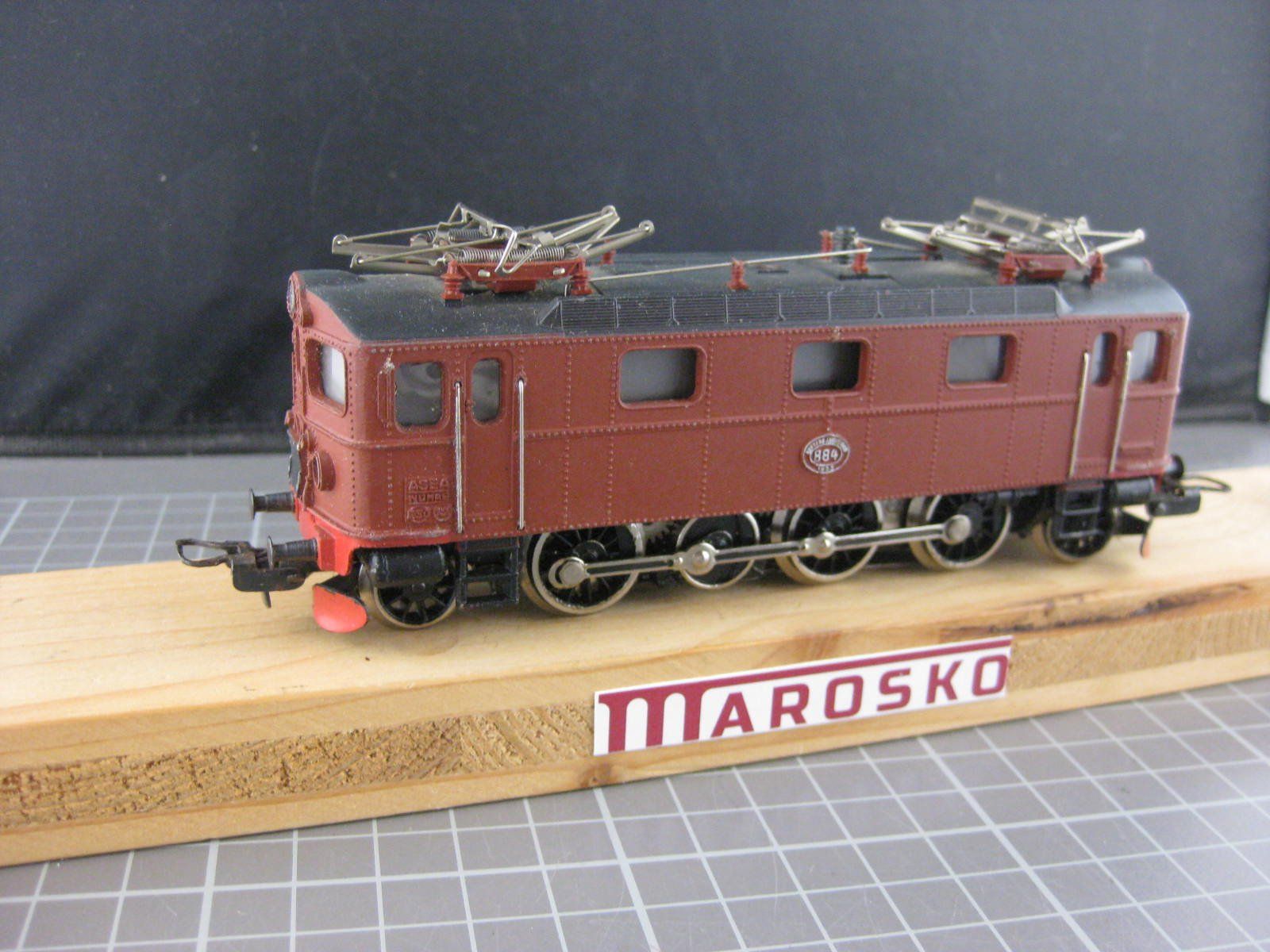 Märklin Modellini di ferrovie: Märklin 3030 SJ E-Lok, mit OVP, analog – Usato da Malters venduto da Marosko 1