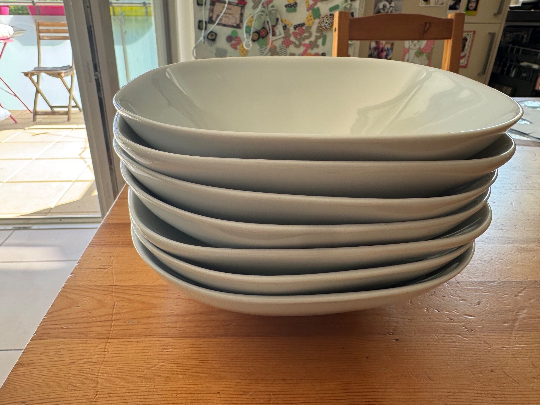 Ikea Assiettes: IKEA VÄRDERA service weiss – D'occasion à Fribourg par BarbaraD 2