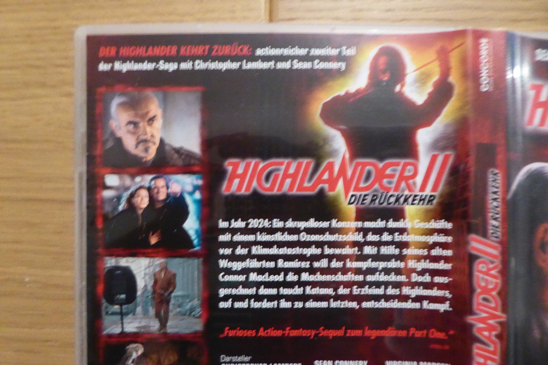 Tutti i DVDs: DVD Highlander 2 – Usato da Allschwil venduto da Summelsarium 1