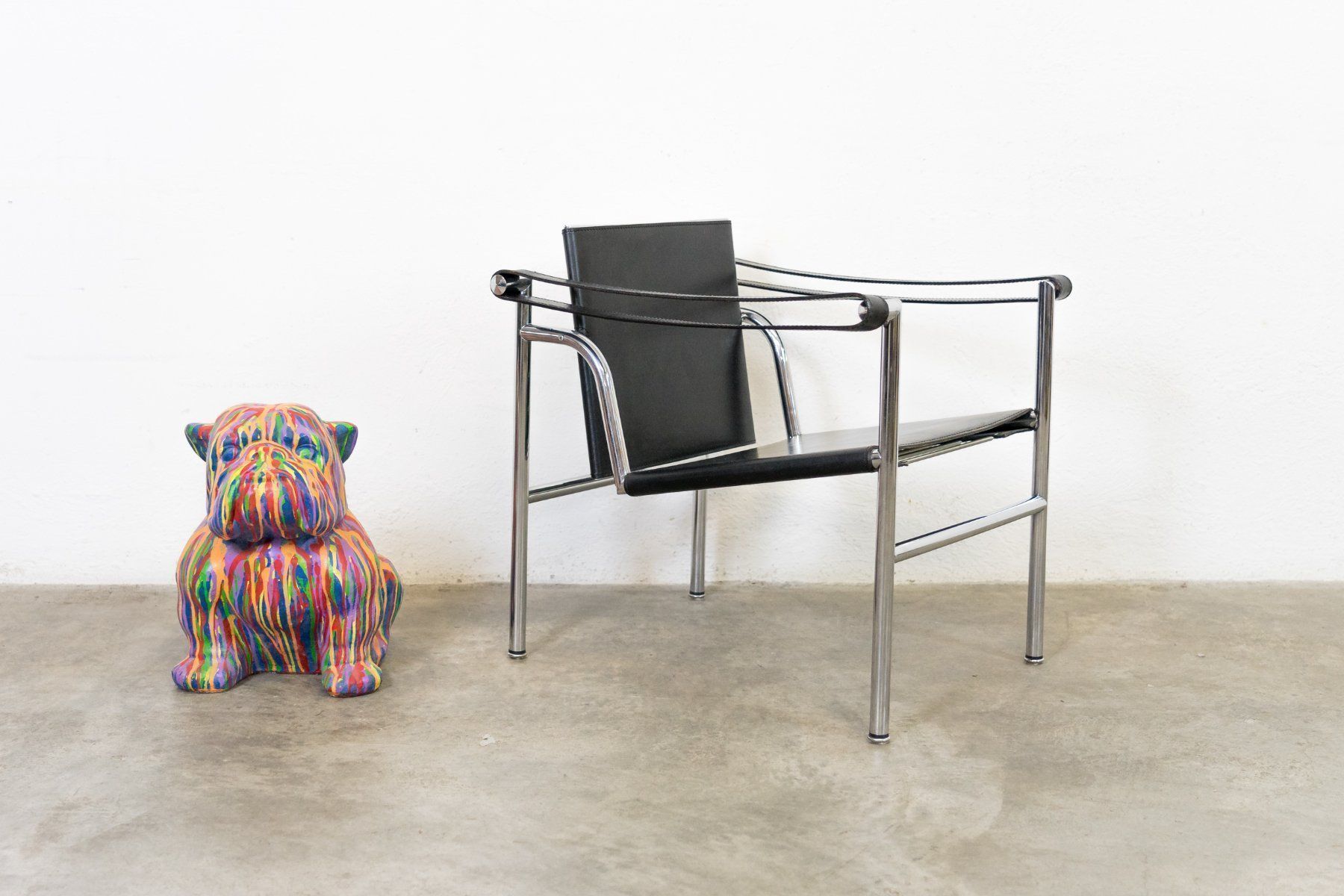 Sessel: Cassina LC 1 Sessel Leder Nr. 1 – Gebraucht aus Schaffhausen von Studio-Ara