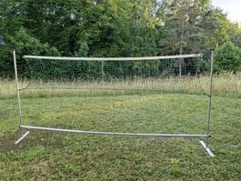 Badmintonnetz Huspo mit Tragetasche und Ständer