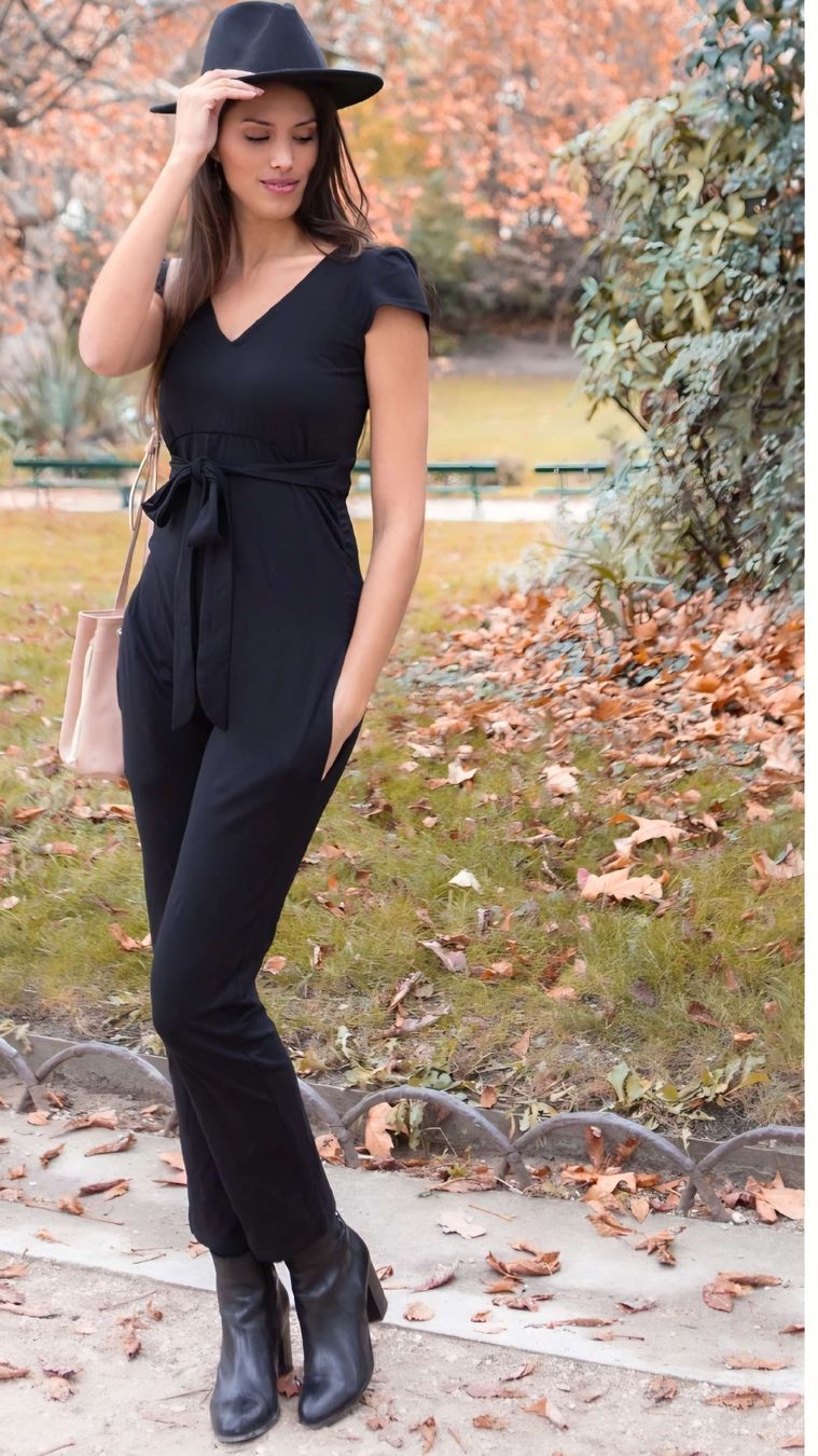 Jumpsuits: Combinaison de maternité bleue marine – Gebraucht aus La Tour de Trême von mar_p78p 3