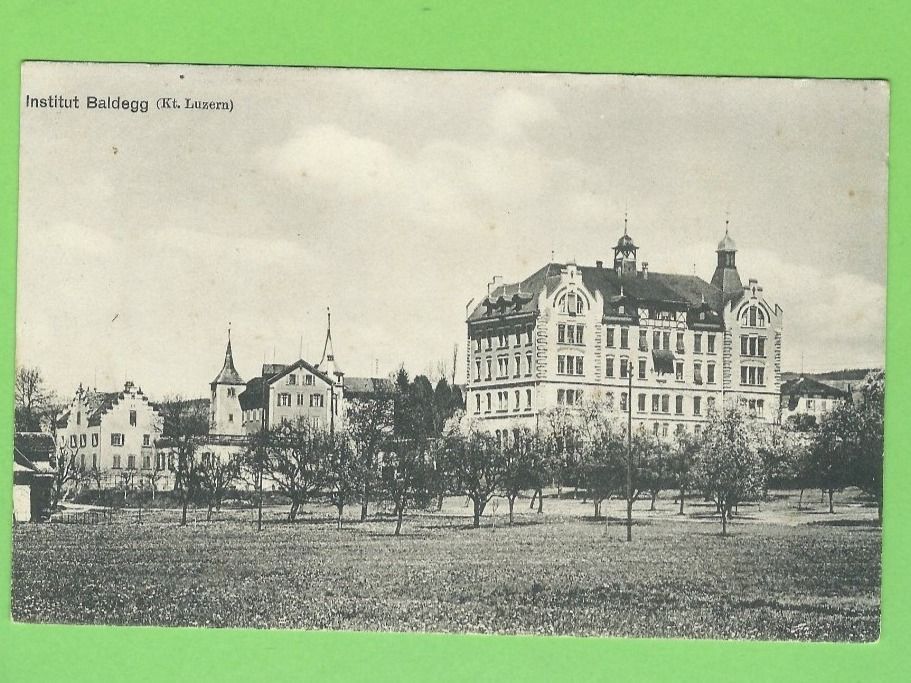 Cartoline postali: Institut Baldegg (Kt.Luzern) – Usato da Zürich venduto da t24_de