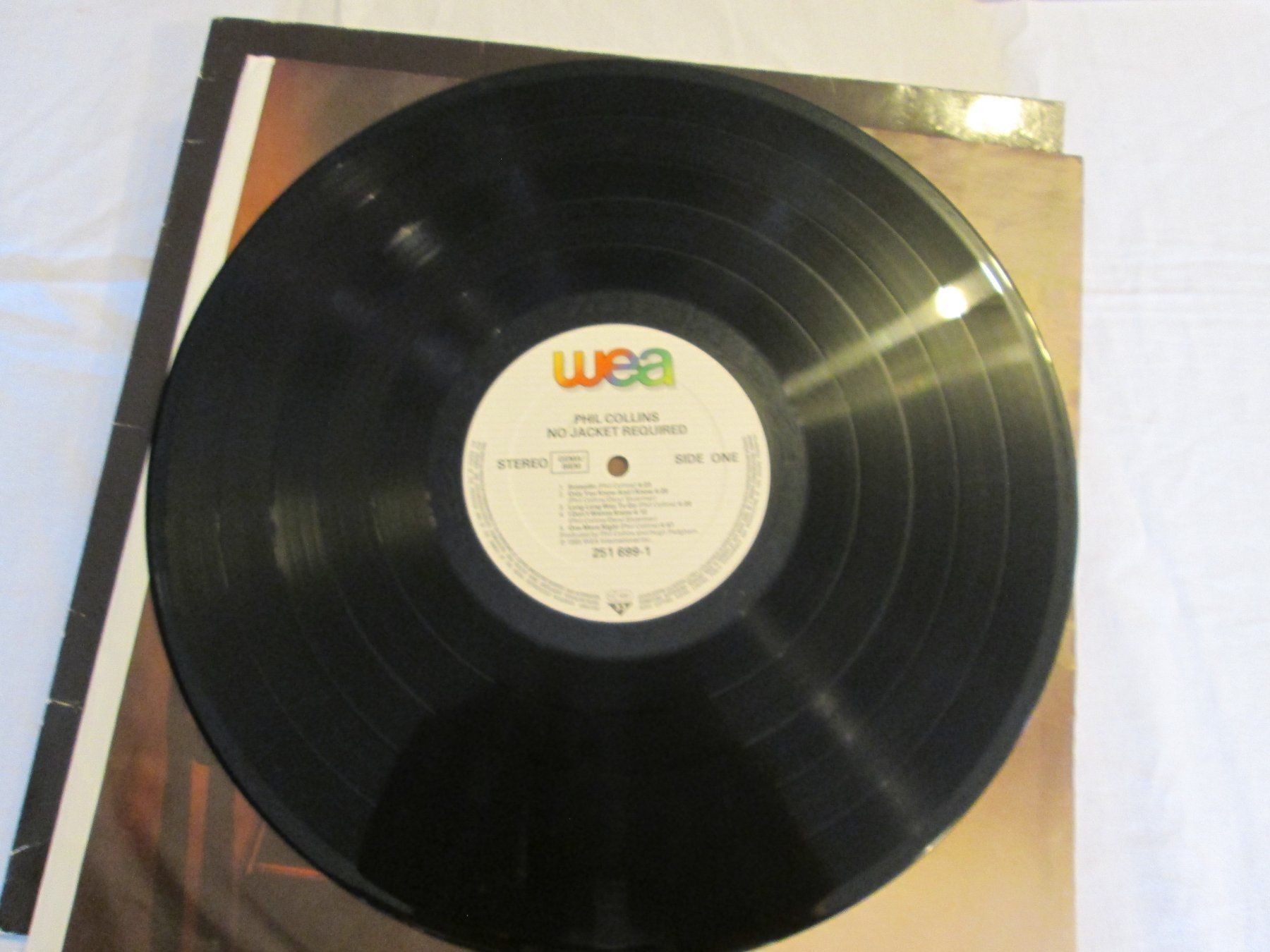 Dischi in vinile: Phil Collins No Jacket Required Vinyle 33t – Usato da la Chaux-de-Fonds venduto da Lampe 1