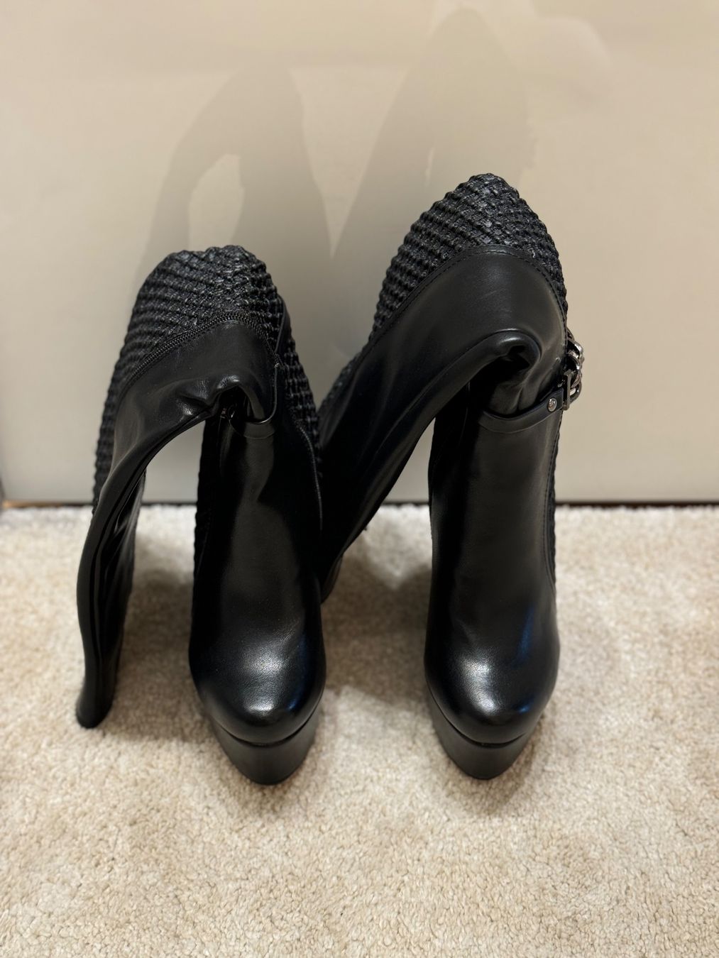 Scarpe da donna: Plateu Wedge Boots, Gr. 39 – Nuovo (secondo la descrizione) da Oberdiessbach venduto da j_schafi 2