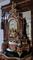 Luxus Prunk Pendule, Boulle Uhr mit Konsolentisch