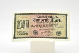 Inflationsnote 1000 Mark «5erLot»