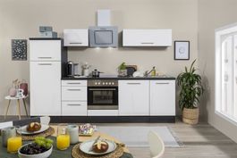 489 Küchenzeile Küchenblock 280cm E/W - Küche Einbauküche