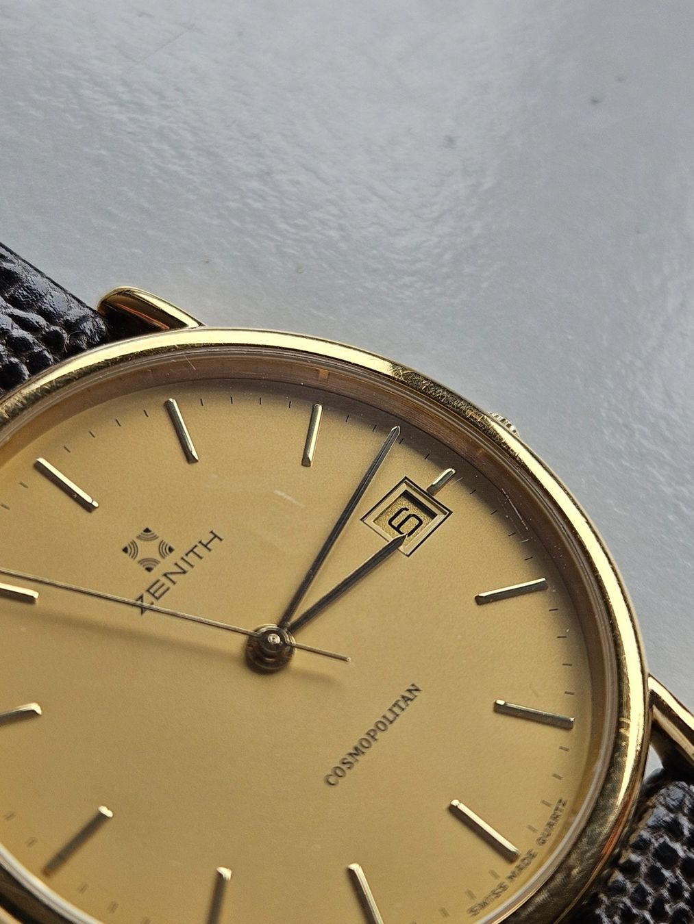 Zenith Orologi: 160 Zenith Cosmopolitan Date Quartz – Usato da Berikon venduto da mmm21 6