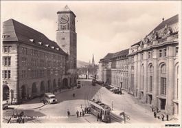 St. Gallen // Tram Nr. 1 Postauto Bahnhof // 1939