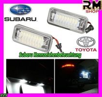 Subaru Toyota Kennzeichenbeleuchtung