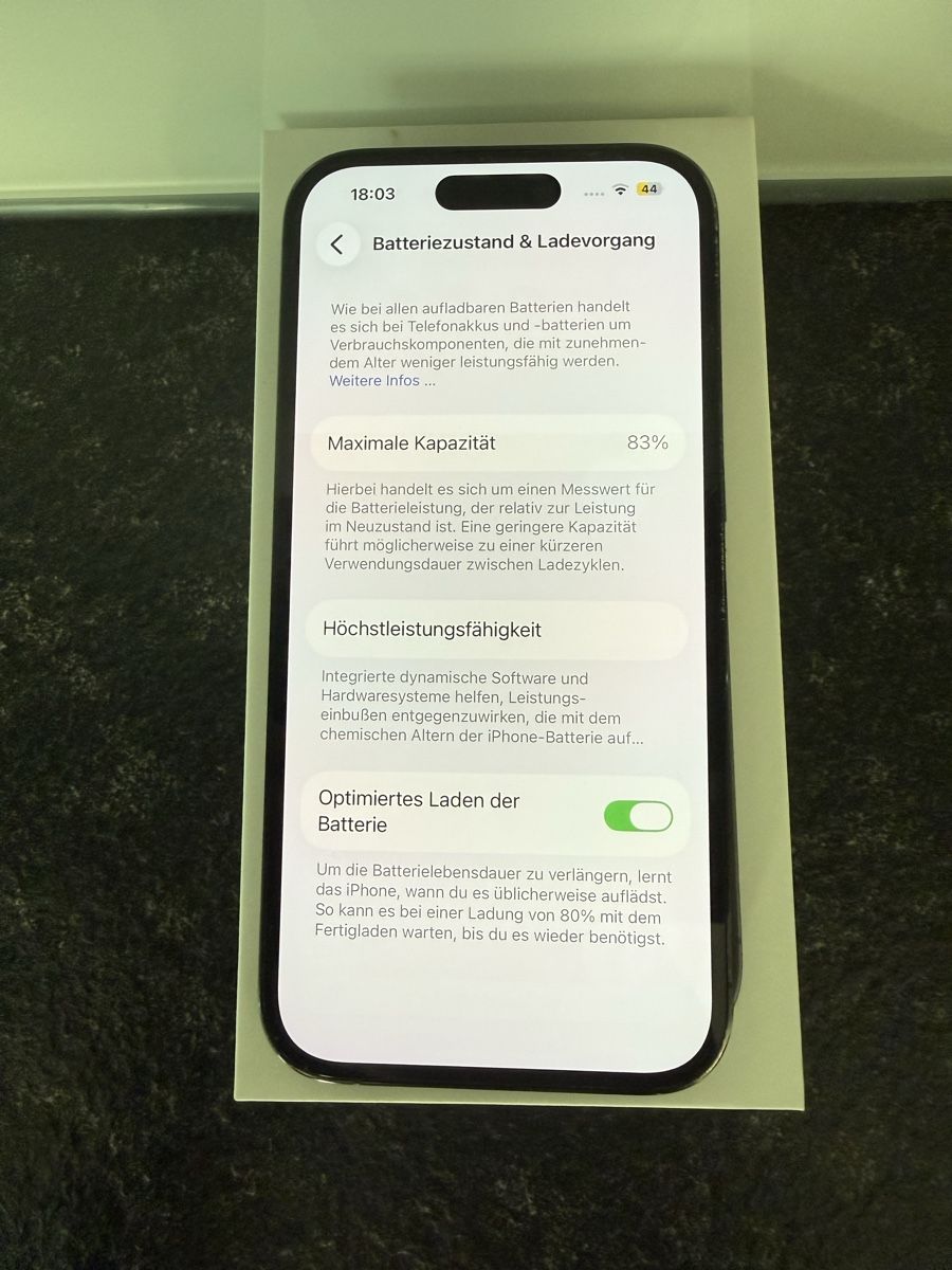 Apple Telefoni cellulari / Smartphones: iPhone 14 Pro Space Black 128GB – Usato da Suhr venduto da se.vi7 4