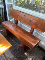 Holzbank / Gartenbank / Massiv / guter Zustand 145cm