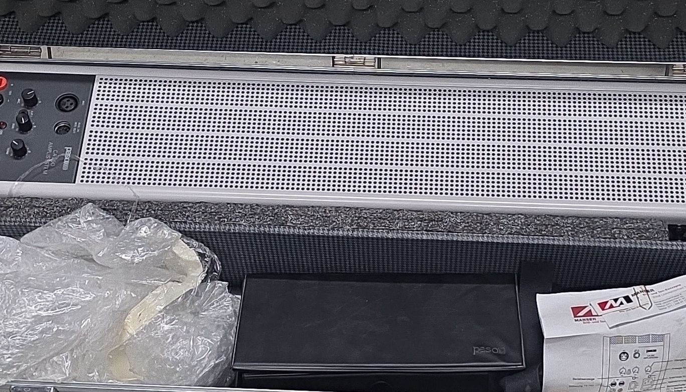 Lautsprecher: Paso CA 250 Amplisystem Verstärker  – Defekt aus Fehraltorf von H.P1950 2
