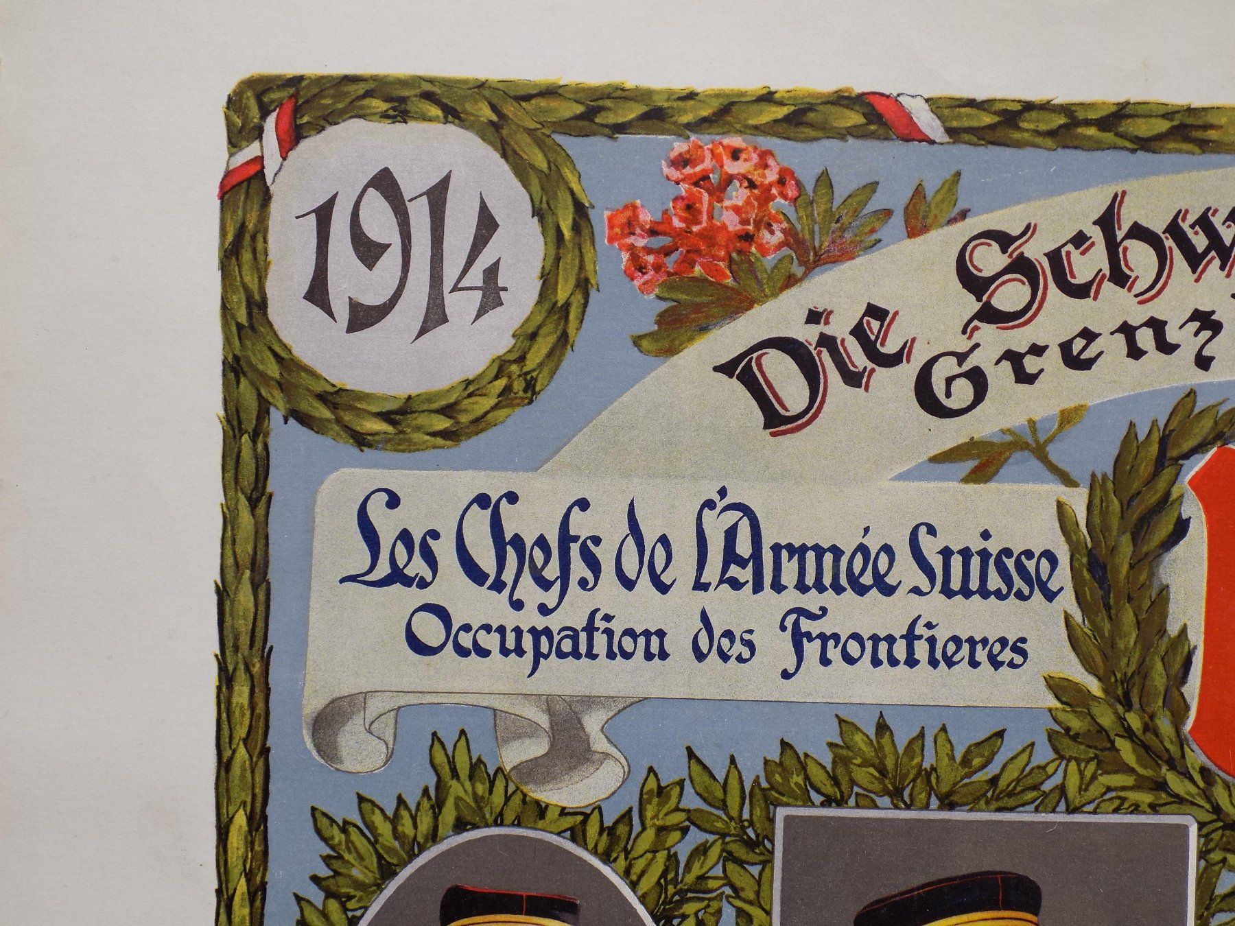 Stiche: Schweizer Heerführer Lithographie – Gebraucht aus Risch von Rischli15 4