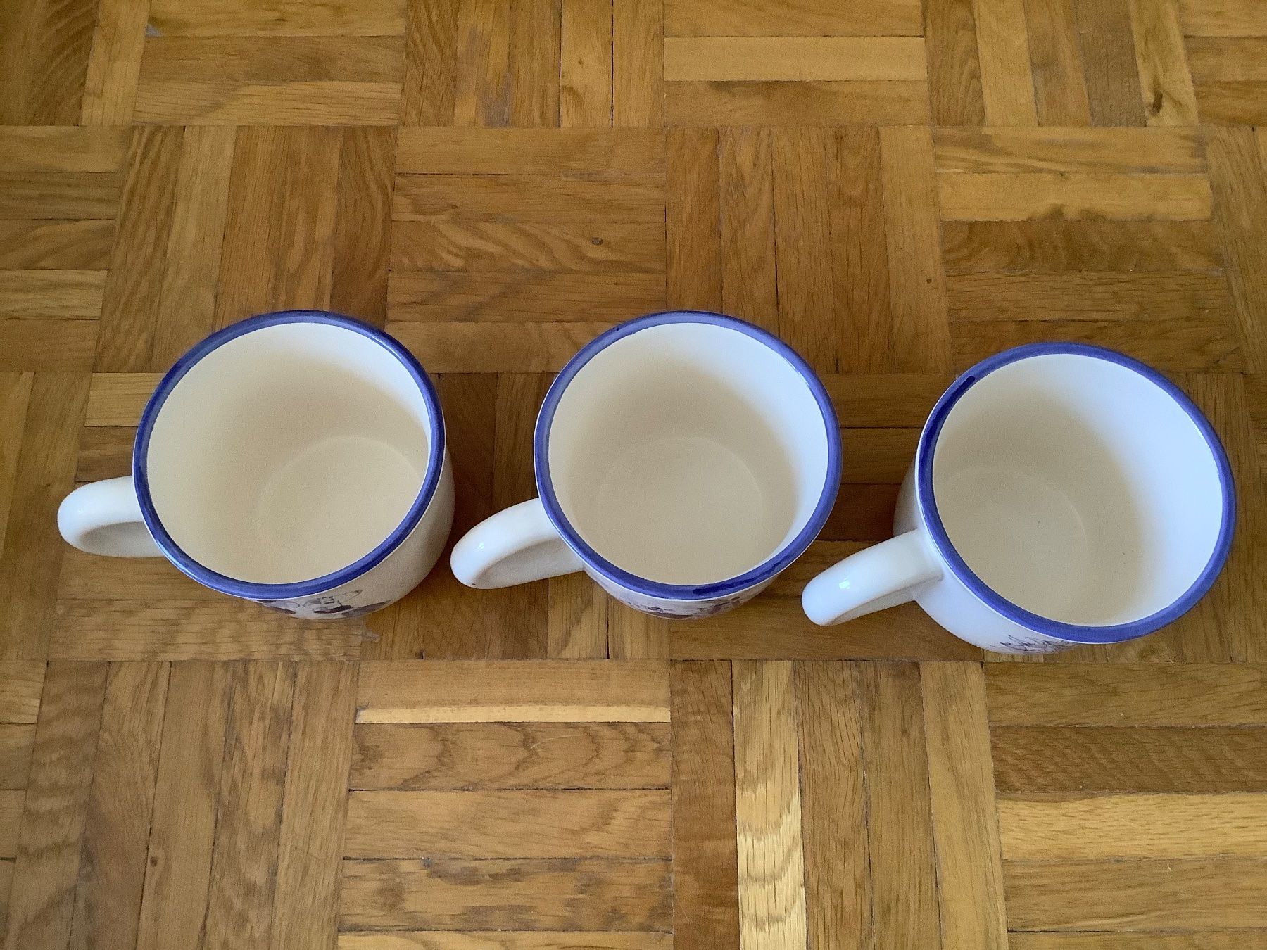 Vasi per fiori: 3 cachepot pot de fleur Stil Holland – Usato da Meyrin venduto da laservette99 2