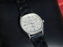 Vintage Montre homme BWC Slimline Quartz Swiss, date, de1.00