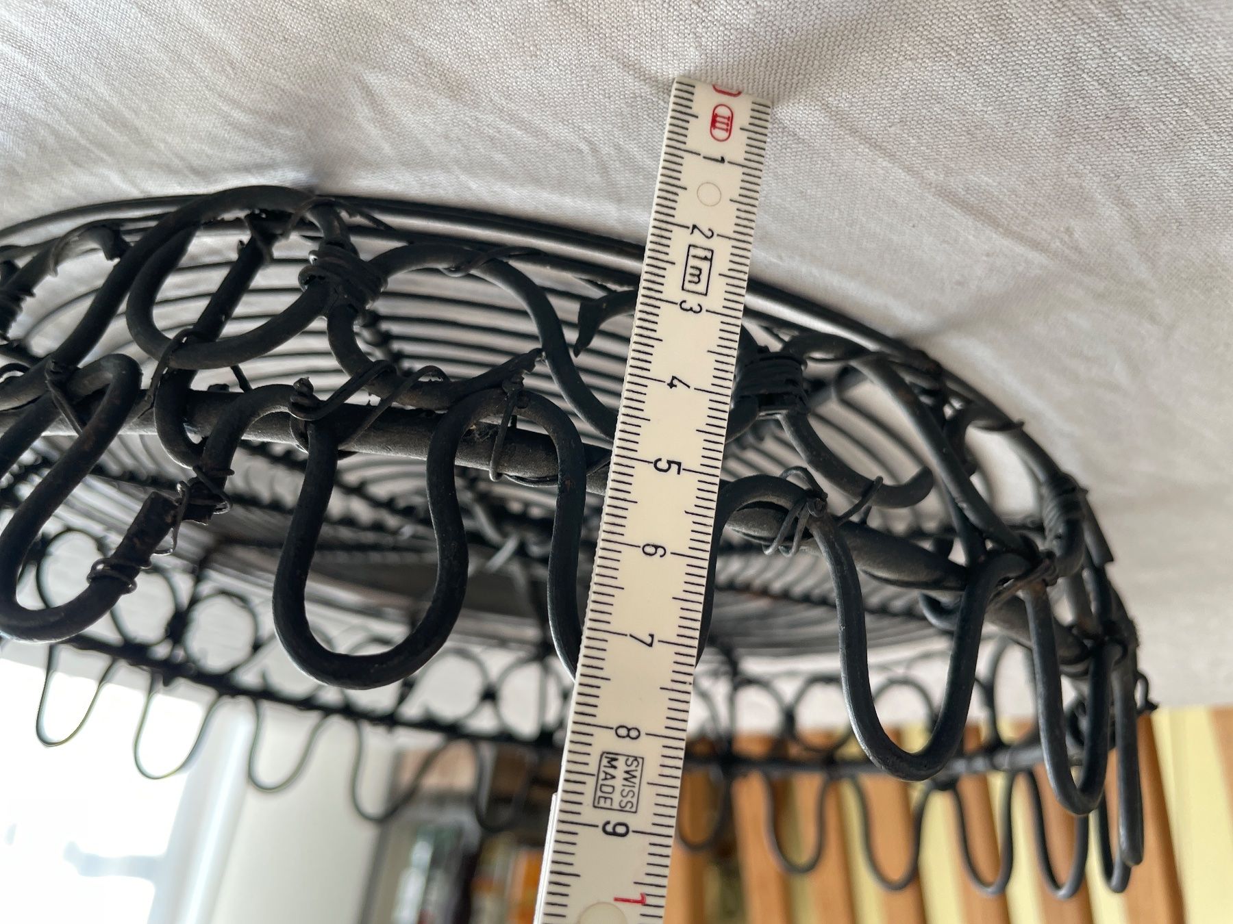 Schalen: Rustikale Vintage Drahtschale, Obstschale, Deko – Gebraucht aus Birsfelden von Nic21 6