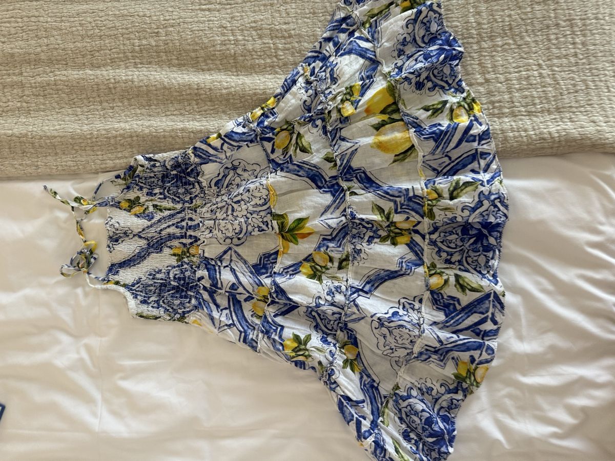 Robes et jupes: Italienisches Mädchen Leinenkleid  – Neuf (Voir description) à Habsburg par franziska_81 3