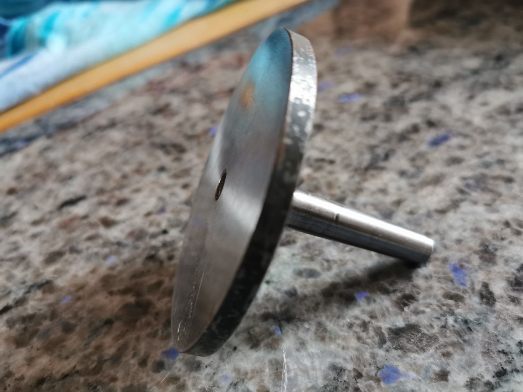 Tutti gli attrezzi: Bohrplatte mit Zentrum ca. Ø85mm /MK1 – Usato da Dagmersellen venduto da Saperlot2