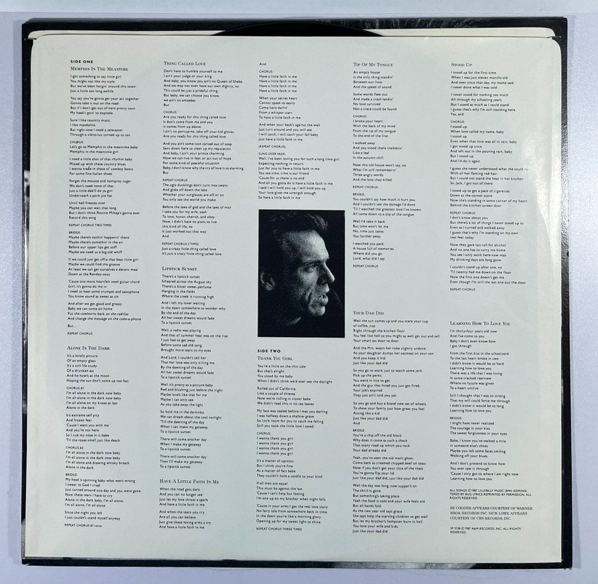 Dischi in vinile: LP: JOHN HIATT  (1987) – Nuovo (secondo la descrizione) da Frenkendorf venduto da Yard-Sale-2000 5