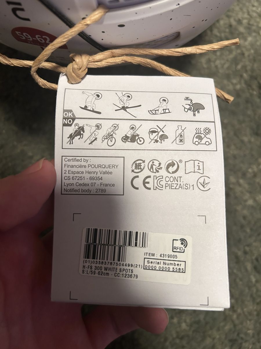 Decathlon Caschi: Ski-Snowboardhelm + Brille – Nuovo e nell'imballaggio originale da Münchenbuchsee venduto da Jeff_the_Landshark 2
