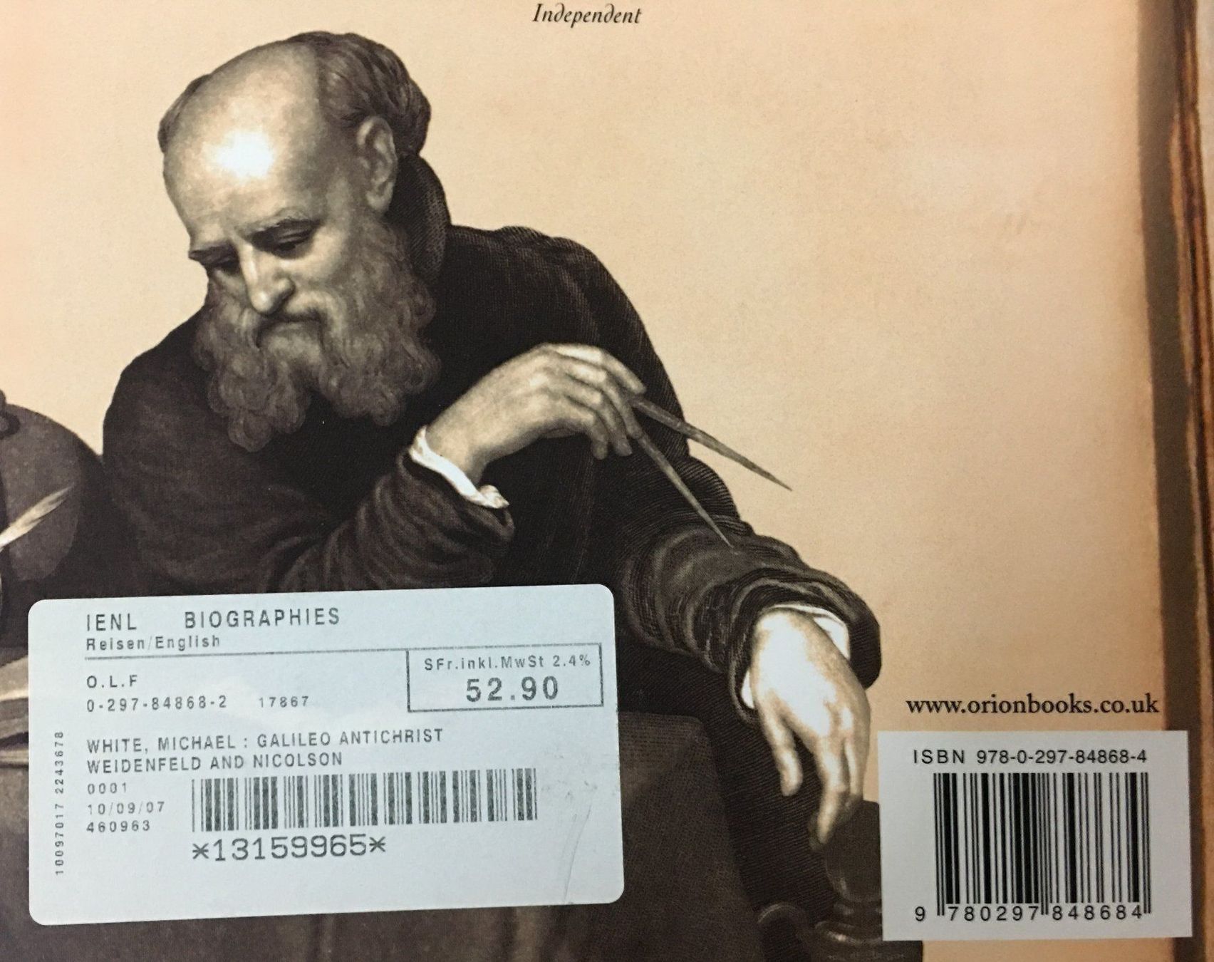 Libri: Galileo Antichrist - A Biography – Usato da Oftringen venduto da Vucki 3
