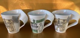 Villeroy&Boch / 3 große Tassen / Mug