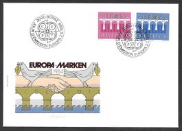 FDC Serie 708 - 709 ET Bern 2.5.1984 schön illustriert