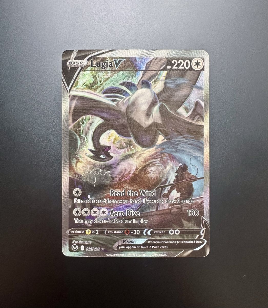 Pokémon Carte collezionabili: Lugia V #186 - Pokemon Silver Tempest - GD/EX – Usato da Bern venduto da HugoStiglitz11