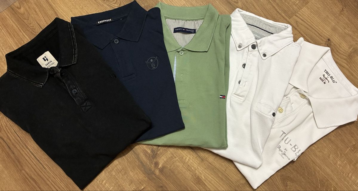 Lotti di vestiti: Polo Shirts Herren 5 Stk. – Usato da Staad SG venduto da Micho76