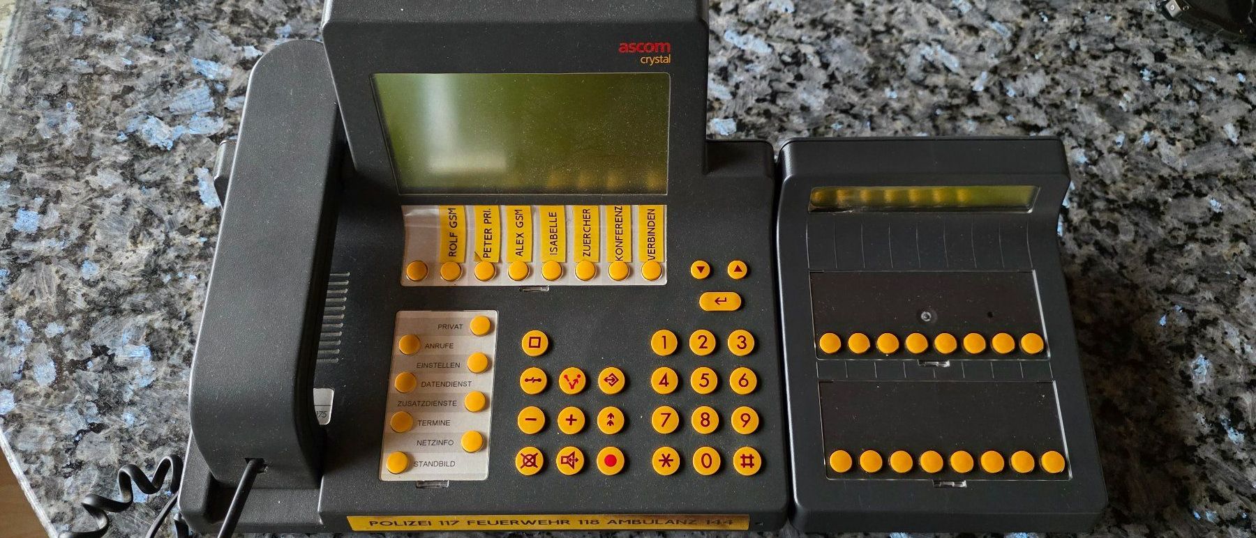 Telefoni: ascom Crystal OPC 16 zusatzmodul Neu – Usato da Aarburg venduto da Se20 2